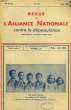 REVUE DE L'ALLIANCE NATIONALE CONTRE LA DEPOPULATION, 39e ANNEE, N° 312, AOUT 1938. COLLECTIF