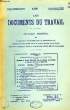 LES DOCUMENTS DU TRAVAIL, 23e ANNEE, N° 258, JAN.-JUIN 1939. COLLECTIF