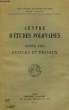 CENTRE D'ETUDES POLONAISES, ANNEE 1935, SEANCES ET TRAVAUX. COLLECTIF