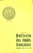 BULLETIN DES ETUDES FRANCAISES, N° 28, MONTREAL, NOV.-DEC. 1945. COLLECTIF