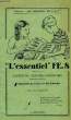 L'ESSENTIEL FE.8, CAHIER DE RESUMES D'HISTOIRE. ANSCOMBRE J.