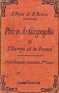 PRECIS DE GEOGRAPHIE, 2e ANNEE, L'EUROPE ET LA FRANCE