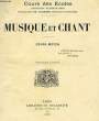 MUSIQUE ET CHANT, COURS MOYEN. COLLECTIF