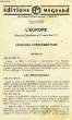 L'EUROPE, CLASSE DE 4e ET 3e ANNEE DES CC, FASCICULE COMPLEMENTAIRE. BARON ETIENNE