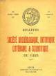 BULLETIN DE LA SOCIETE ARCHEOLOGIQUE, HISTORIQUE, LITTERAIRE ET SCIENTIFIQUE DU GERS, LXXXIIIe ANNEE, 1er TRIMESTRE 1982. COLLECTIF