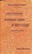 NOUVELLES LECONS D'HISTOIRE, IIIe ANNEE, DE 1815 A NOS JOURS. DRIAULT E., HENNEMANN M.