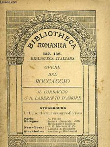 IL CORBACCIO, O IL LABERINTO D'AMORE