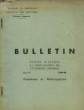 BULLETIN, CENTRE D'ETUDES ET DISCUSSIONS DE LITTERATURE GENERALE, FASC. IV, 1954-55, AVENTURE ET ANTICIPATION. COLLECTIF
