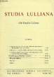 STUDIA LULLIANA, OLIM ESTUDIOS LULIANOS, N° 86, VOL. XXXII, 1, 1992, RAZON Y FE EN LLULL Y DESCARTES. GUY A.