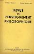 REVUE DE L'ENSEIGNEMENT PHILOSOPHIQUE, 5e ANNEE, N° 1, OCT.-NOV. 1954. COLLECTIF