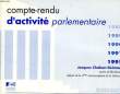 COMPTE-RENDU D'ACTIVITE PARLEMENTAIRE, 1988-1992. COLLECTIF