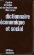 DICTIONNAIRE ECONOMIQUE ET SOCIAL. BOUVIER-AJAM M., IBARROLA J., PASQUARELLI N.