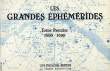 LES GRANDES EPHEMERIDES, THE GREAT EPHEMERIS, 1500-1899, TOME PREMIER (1500-1699). GABRIEL JEAN