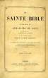 LA SAINTE BIBLE, TRADUITE EN FRANCAIS, TOME V. LEMAISTRE DE SACY, JACQUET ABBE