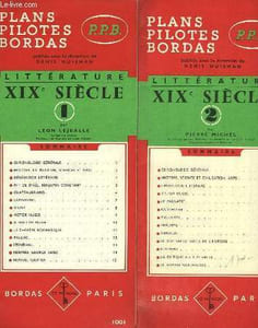 LITTERATURE XIXe SIECLE