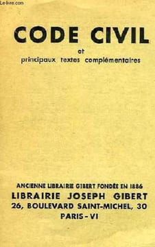 CODE CIVIL ET PRINCIPAUX TEXTES COMPLEMENTAIRES. COLLECTIF