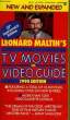 TV MOVIES AND VIDEO GUIDE, 1990. MALTIN LEONARD