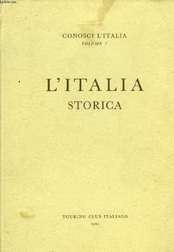 CONOSCI L'ITALIA, VOL. V, L'ITALIA STORICA. COLLECTIF