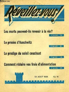 REVEILLEZ-VOUS !, N° 16, 22 AOUT 1966