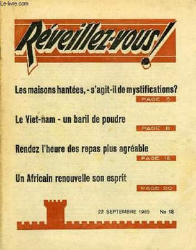 REVEILLEZ-VOUS !, N° 18, 22 SEPT. 1965. COLLECTIF
