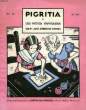 PIGRITIA, N° 3, LES PETITS OUVRAGES. AMBROISE-THOMAS Josy