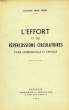 L'EFFORT ET SES REPERCUSSIONS CIRCULATOIRES, ETUDE EXPERIOMENTALE ET CRITIQUE. FABRE Dr. HENRI