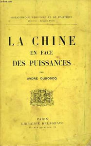 LA CHINE EN FACE DES PUISSANCES