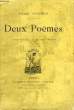 DEUX POEMES, I. PARISIENNE, II. LE SANG MAUDIT (1885-1893). GAUTHIEZ PIERRE