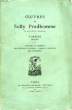 OEUVRES DE SULLY PRUDHOMME, 3 VOLUMES: I. POESIES (1865-1867), II. POESIES (1868-1878), III. POESIES (1878-1879). PRUDHOMME Sully