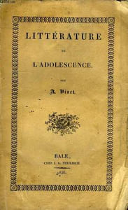 CHRESTOMATIE FRANCAISE OU CHOIX DE MORCEAUX TIRES DES MEILLEURS ECRIVAINS FRANCAIS, 2 TOMES, TOME I: LITTERATURE DE L'ENFANCE, TOME II: LITTERATURE DE L'ADOLESCENCE