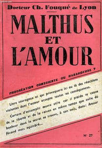 MALTHUS ET L'AMOUR