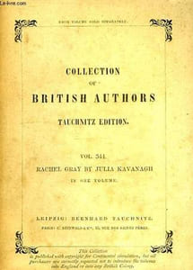RACHEL GRAY, A TALE FOUNDED ON FACT (VOL. 344), IN ONE VOLUME