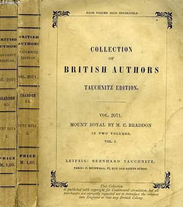 MOUNT ROYAL, A NOVEL (VOL. 2070, 2071), IN TWO VOLUMES, VOLUMES I & II