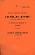 S.A. D'EDITION LES BELLES LETTRES, EXERCICE 1955, A.G. ORDINAIRE DU 27 JUIN 1956. COLLECTIF