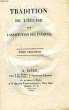 TRADITION DE L'EGLISE SUR L'INSTITUTION DES EVEQUES, TOME III. COLLECTIF