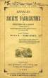 ANNALES DE LA SOCIETE D'AGRICULTURE DU DEPARTEMENT DE LA GIRONDE, LXXIe ANNEE, N&deg; 3 ET 4, MARS-AVRIL 1916. COLLECTIF