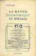 LA REVUE ECONOMIQUE ET SOCIALE, 2e ANNEE, 17/2, JUILLET 1945. COLLECTIF