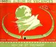 MON ALBUM DE VACANCES, COURS PREPARATOIRE, CLASSE DE 11e. COLLECTIF