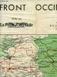 CARTE DU FRONT OCCIDENTAL. COLLECTIF
