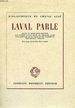 LAVAL PARLE. LAVAL PIERRE