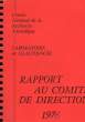 LABORATOIRE DE GLACIOLOGIE, RAPPORT AU COMITE DE DIRECTION, 1976. COLLECTIF