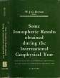 SOME IONOSPHERIC RESULTS OBTAINED DURING THE INTERNATIONAL GEOPHYSICAL YEAR, PROCEEDINGS OF A SYMPOSIUM ORGANISED BY THE URSI/AGI COMMITTEE, BRUSSELS, ...