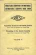 URSI, RECUEIL DES TRAVAUX DE L'ASSEMBLEE GENERALE TENUE A PARIS EN SEPT. ET OCT. 1946, PROCEEDINGS OF THE GENERAL ASSEMBLY HELD IN PARIS IN SEPT. AND ...