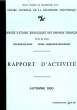 CNRS, CENTRE D'ETUDES BIOLOGIQUES DES ANIMAUX SAUVAGES, FORET DE CHIZE, VILLIERS-EN-BOIS, BEAUVOIR-SUR-NIORT, RAPPORT D'ACTIVITE, AUTOMNE 1990. ...