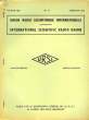 URSI, BULLETIN MENSUEL, N° 14, FEV. 1939. COLLECTIF