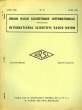 URSI, BULLETIN MENSUEL, N° 16, AVRIL 1939. COLLECTIF