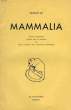 DONNEES CRANIOMETRIQUES SUR LES LAPINS DES ILES KERGUELEN, EXTRAIT DE MAMMALIA. MOUGIN J.-L.