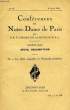 CONFERENCES DE NOTRE-DAME DE PARIS, N° 2, 8 MARS 1936, II. LA CHUTE ORIGINELLE ET L'HUMANITE PRIMITIVE. PINARD DE LA BOULLAYE H. s.j.