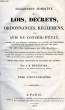 COLLECTION COMPLETE DES LOIS, DECRETS, ORDONNANCES, REGLEMENTS ET AVIS DU CONSEIL D'ETAT, TOME XXIII. DUVERGIER J. B.