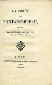 LA FORET DE FONTAINEBLEAU, POEME